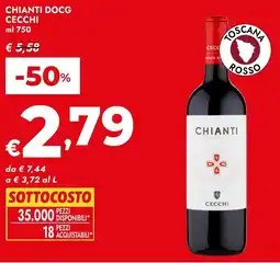 Bennet Chianti DOCG cecchi offerta