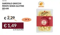 Prezzemolo e Vitale Garofalo gnocchi patate senza glutine offerta