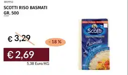 Prezzemolo e Vitale Scotti riso basmati offerta