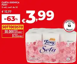 Bennet Carta igienica FOXY offerta