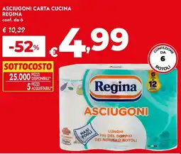 Bennet Asciugoni carta cucina REGINA offerta