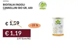 Prezzemolo e Vitale Bioitalia fagioli cannellini bio offerta