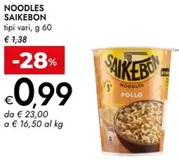 Bennet Noodles SAIKEBON offerta