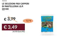 Prezzemolo e Vitale Le selezioni p&v capperi di pantelleria i.g.p. offerta