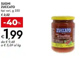 Bennet Sughi ZUCCATO offerta