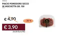 Prezzemolo e Vitale Piacio pomodoro secco in vaschetta offerta