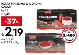 Bennet Polpa finissima o a dadini CASAR offerta