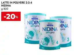 Bennet Latte in polvere 2-3-4 NIDINA offerta