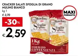 Bennet Cracker salati sfoglia di grano MULINO BIANCO offerta