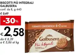 Bennet Biscotti più integrali GALBUSERA offerta