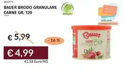 Prezzemolo e Vitale Bauer brodo granulare carne offerta