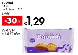 Bennet Buondì BAULI offerta