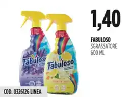 Carico Cash & Carry Fabuloso sgrassatore offerta