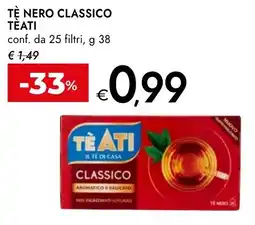 Bennet Tè nero classico TÈATI offerta