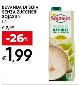 Bennet Bevanda di soia senza zuccheri SOJASUN offerta
