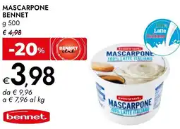 Bennet Mascarpone BENNET offerta