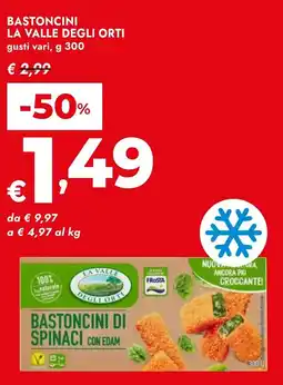 Bennet Bastoncini LA VALLE DEGLI ORTI offerta
