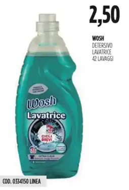 Carico Cash & Carry Wosh detersivo lavatrice offerta