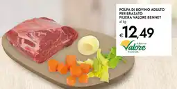 Bennet Polpa di bovino adulto per brasato filiera valore BENNET offerta