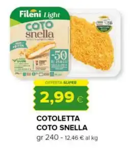 Tigre Fileni cotoletta coto snella offerta