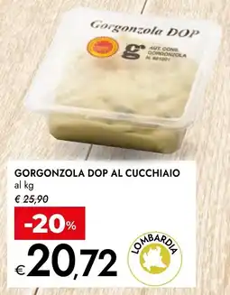 Bennet Gorgonzola dop al cucchiaio offerta