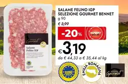 Bennet Salame felino igp selezione gourmet BENNET offerta