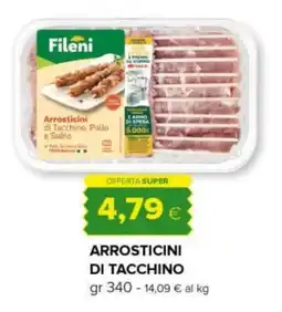 Tigre Fileni arrosticini di tacchino offerta