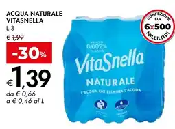 Bennet Acqua naturale VITASNELLA offerta