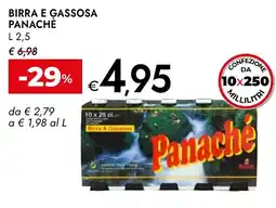 Bennet Birra e gassosa PANACHE offerta