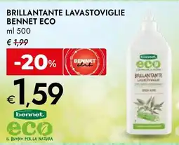 Bennet Brillantante lavastoviglie BENNET ECO offerta