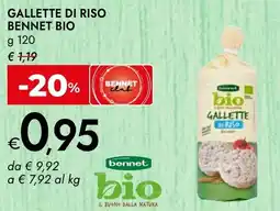 Bennet Gallette di riso BENNET BIO offerta