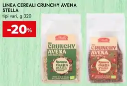 Bennet Linea cereali crunchy avena STELLA offerta