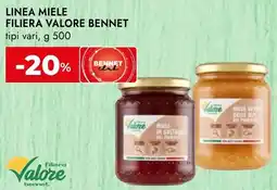 Bennet Linea miele filiera valore BENNET offerta