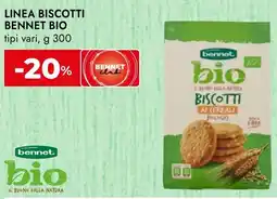 Bennet Linea biscotti BENNET BIO offerta