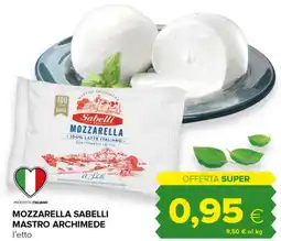 Tigre Mozzarella sabelli mastro archimede offerta