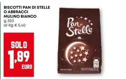 Pam Biscotti pan di stelle o abbracci MULINO BIANCO offerta