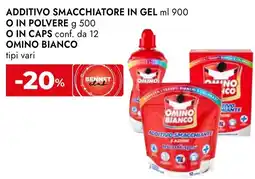 Bennet Additivo smacchiatore in gel o in polvere o in caps OMINO BIANCO offerta