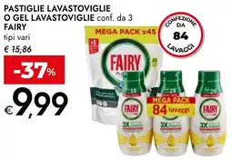 Bennet Pastiglie lavastoviglie o gel lavastoviglie conf. da 3 FAIRY offerta