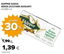 Tigre Skipper zuegg senza zuccheri aggiunti offerta
