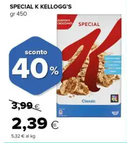 Tigre Special k kellogg's offerta