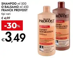 Bennet Shampoo o balsamo FRANCK PROVOST offerta
