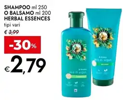 Bennet Shampoo o balsamo HERBAL ESSENCES offerta