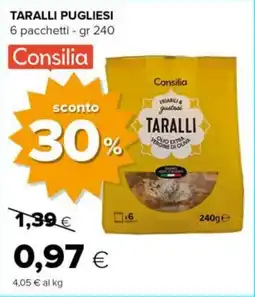 Tigre Consilia taralli pugliesi offerta