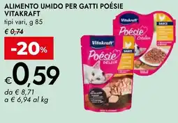 Bennet Alimento umido per gatti poésie VITAKRAFT offerta