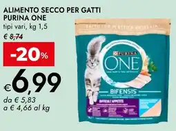 Bennet Alimento secco per gatti PURINA ONE offerta