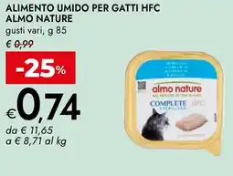 Bennet Alimento umido per gatti hfc ALMO NATURE offerta