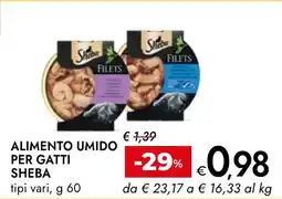 Bennet Alimento umido per gatti SHEBA offerta