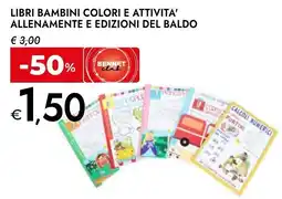 Bennet Libri bambini colori e attivita' allenamente e edizioni del baldo offerta