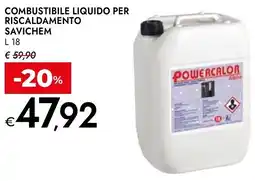 Bennet Combustibile liquido per riscaldamento SAVICHEM offerta