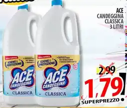Il Genio Supermercato Ace candeggina classica offerta
